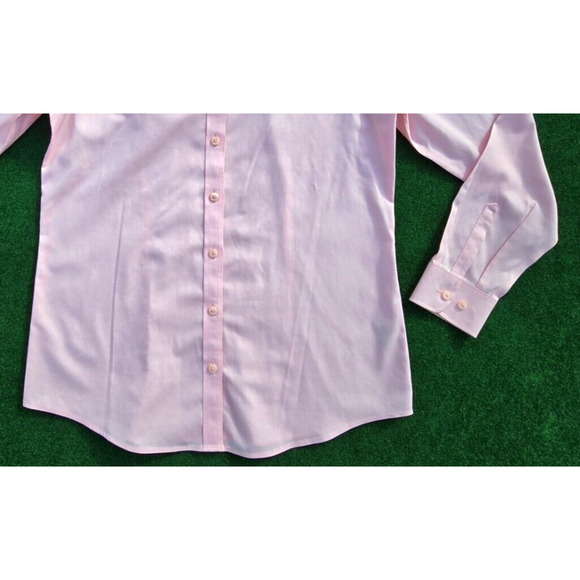 ORVIS Women's Size 8 Wrinkle Free Pink Long Sleeve Button Up Cotton Shirt - Picture 3 of 8